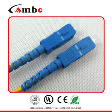 Multi Mode Simplex SC / APC-SC / APC cable de conexión de fibra óptica con alta durabilidad mecánica